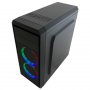 LC POWER 999B-ON Midi Tower kuciste, ATX/mATX/mITX, Gaming RGB, 2xRGB vent, prostor za optiku - slika 3