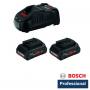 BOSCH plavi alat Bosch starter set 2 x ProCORE 18V 4,0 Ah akumulator + GAL 1880 CV brzi punjač - slika 1