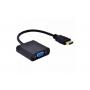 GEMBIRD HDMI to VGA with audio Black - slika 1