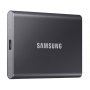 SAMSUNG Portable T7 500GB sivi eksterni SSD MU-PC500T - slika 1