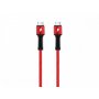 LINKO Data kabl Tip C na Tip C LC91 crveni 1m, LDNIO - slika 1
