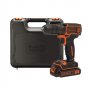 BLACK&DECKER BDCDC18K aku busilica odvijac 18V sa 1 baterijom i koferom - slika 1