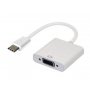 LINKO ADAPTER-KONVEKTOR USB 3.1 TIP C NA VGA (M/Z) - slika 1