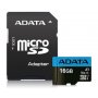 ADATA UHS-I MicroSDHC 16GB class 10 + adapter AUSDH16GUICL10A1-RA1 - slika 1