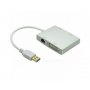 FAST ASIA Adapter-konvertor USB 3.0 na HDMI + VGA+DVI + RJ45 - slika 1