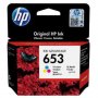 HP Original Ink Cartridge 653 (3YM74AE) Color - slika 1