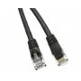 E-GREEN Kabl UTP patch Cat5e 0.3m crni - slika 1