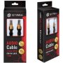 STARK Kabl HDMI M-M pozlaćen 4K(Ultra HD),pleteni sa zaštitom od 4 sloja 3m - slika 1