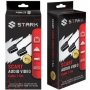 STARK Kabl audio 3.5mm stereo na 2X3.5mm stereo 1.5m - slika 1