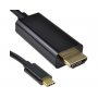 E-GREEN Kabl 3.1 USB tip C - HDMI 4K2K 5m crni - slika 1
