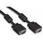 E-GREEN Kabl VGA D-sub M/M 5m HQ feritno jezgro - slika 1