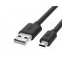 FAST ASIA USB A - USB Micro-B M/M 1m crni - slika 1