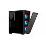 CORSAIR ICUE 220T Mid-Tower ATX/kaljeno staklo/Gaming/RGB/crna (CC-9011190-WW) - slika 1