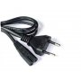E-GREEN Kabl naponski osmica 1.5m crni - slika 1