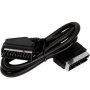 E-GREEN Kabl Scart M/M 1.5m crni - slika 1