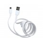 E-GREEN 2.0 USB A - USB Micro-B M/M 1m beli - slika 1