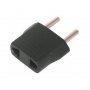 E-GREEN Adapter Euro utikač - USA utičnica crna - slika 1
