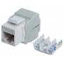 INTELLINET Cat 6 Keystone Jack UTP beli toolless - slika 1