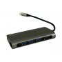 LC POWER USB HUB, Type C, LC-HUB-C-MULTI-3, 1xHDMI 3port - slika 1