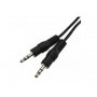 E-GREEN Kabl audio 3.5mm - 3.5mm M/M 1.2m crni - slika 1