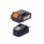 VILLAGER Fuse set baterija 1.5Ah + punjac 1.65A - slika 1