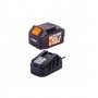 VILLAGER Fuse set baterija 3.0Ah + punjac 1.65A - slika 1