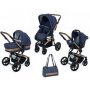 FOPPAPEDRETTI KOLICA SET MODULAR iWOOD - ACTIVE JEANS - slika 1