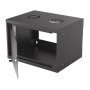 INTELLINET Wallmount Cabinet 6U Rek orman 19'' 400d crni - slika 2