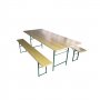 Green Bay STOUT Baštenski set sto + 2 klupe 220 x 80 - slika 1