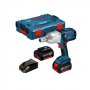 BOSCH plavi alat GDS 18 V-LI HT 2x5,0Ah akumulatorski udarni odvrtač u L-Boxx - slika 2