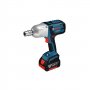 BOSCH plavi alat GDS 18 V-LI HT 2x5,0Ah akumulatorski udarni odvrtač u L-Boxx - slika 1