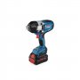 BOSCH plavi alat GDS 18V-1050 H Akumulatorski udarni odvrtač 2 x 8Ah +  kofer - slika 2