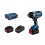 BOSCH plavi alat GDS 18V-1050 H Akumulatorski udarni odvrtač 2 x 8Ah +  kofer - slika 1