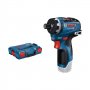 BOSCH plavi alat GSR 12V-35 HX solo Akumulatorski odvrtač + L-Boxx 102 - slika 1