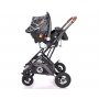 LORELLI BERTONI KOLICA SENA SET BLACK MARBLE - slika 4
