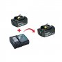 MAKITA SET 7 BL1830B 2 x 3Ah + DC18RC brzi punjac 18 V - slika 1