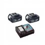MAKITA SET 8 BL1850B 2 x 5Ah + DC18RC brzi punjac 18 V - slika 1
