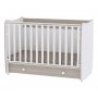 LORELLI BERTONI KREVETAC DREAM WHITE/AMBER - slika 1