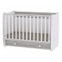 LORELLI BERTONI KREVETAC DREAM WHITE/ARTWOOD - slika 1