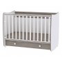 LORELLI BERTONI KREVETAC  DREAM WHITE/COFFEE - slika 1