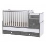 LORELLI BERTONI KREVETAC TREND PLUS COLOUR WHITE/VINTAGE GREY - slika 1