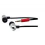 S BOX Bubice sa mikrofonom (Srebrne) - EP-044S - slika 1