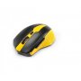 S BOX MIŠ  WM-9017 CRNO / ŽUTI WIRELESS - slika 1