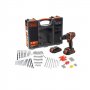 BLACK&DECKER BDCHD18BOA Akumulatorska bušilica-odvrtač 18V + organizator + pribor - slika 1