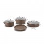 KORKMAZ Set Browni Plus 7pcs (A1287) - slika 1