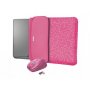 TRUST YVO MOUSE- SLEEVE 15.6 - Pink Hearts (23443) - slika 1