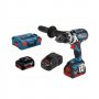 BOSCH plavi alat GSB 18V-85 C Akumulatorska vibraciona bušilica - odvrtač 2x5,0Ah; L-Boxx (06019G0300 - slika 1