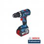 BOSCH plavi alat GSB 18V-60 C Akumulatorska vibraciona bušilica - odvrtač 2x5,0Ah; L-Boxx (06019G2100) - slika 2