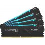 KINGSTON DIMM DDR4 128GB (4x32GB kit)3600MHz HX436C18FB3AK4/128 HyperX FURY RGB - slika 1