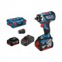 BOSCH plavi alat GSR 18V-60FC F akumulatorska bušilica/odvrtač sa izmenljivim glavama; 2x5,0Ah u L-Boxx (06019G7101) - slika 1